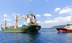 Çanakkale Boğazı’ndan geçen yük gemisi arıza yaptı!