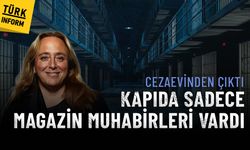 Ayşe Barım cezaevinden çıktı! Kapıda sadece magazin muhabirleri vardı