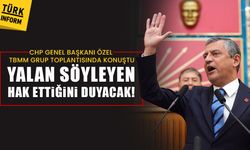Özgür Özel TBMM Grup Toplantısında konuştu: Yalan söyleyen, hak ettiğini duyacak!