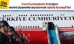 Cumhurbaşkanı Erdoğan, resmi ziyarette bulunmak üzere Kuveyt'te!