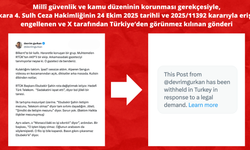 Devrim Gürkan’ın RTÜK Başkanının görev değişikliğiyle ilgili kulis bilgisi paylaşımları engellendi!