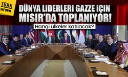 Dünya liderleri Gazze için Mısır’da toplanıyor! Hangi ülkeler katılacak?