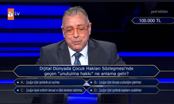 “Dijital Dünyada Çocuk Hakları Sözleşmesi’nde geçen ‘unutulma hakkı’ ne anlama gelir?” – 100.000 TL’lik soru