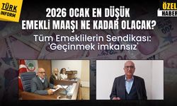 2026 Ocak en düşük emekli maaşı ne kadar olacak? Tüm Emeklilerin Sendikası: 'Geçinmek imkansız'