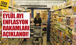 Eylül ayı enflasyon rakamları açıklandı!