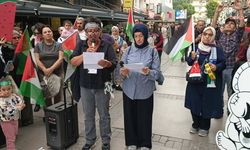 İzmir’de Filistin’e destek yürüyüşü