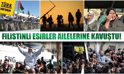 Filistinli esirler ailelerine kavuştu!