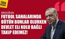 Erdoğan: ‘Futbol sahalarında bütün bunlar olurken devlet eli kolu bağlı takip edemez!’