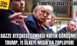 Gazze ateşkesi sonrası kritik görüşme: Trump 11 ülkeyi Mısır’da topluyor!