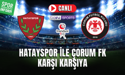Hatayspor - Çorum FK CANLI 1. LİG MAÇI İZLE