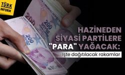 Hazineden siyasi partilere "Para" yağacak: İşte dağıtılacak rakamlar