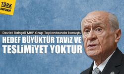 Devlet Bahçeli grup toplantısında konuştu: Hedef büyüktür , taviz ve teslimiyet yoktur