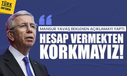 Mansur Yavaş beklenen açıklamayı yaptı: Hesap vermekten korkmayız!