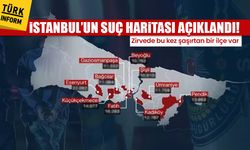 İstanbul’un suç haritası açıklandı! Zirvede bu kez şaşırtan bir ilçe var