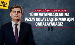 Karadağ Dışişleri Bakanı: Türk vatandaşlarına vizeyi kolaylaştırmak için çabalayacağız