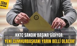 KKTC sandık başına gidiyor: Yeni Cumhurbaşkanı yarın belli olacak!