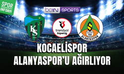 Kocaelispor - Alanyaspor CANLI SÜPER LİG MAÇI YAYIN LİNKİ