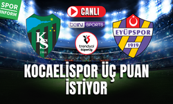 Kocaelispor - Eyüpspor CANLI MAÇ İZLE HD SÜPER LİG