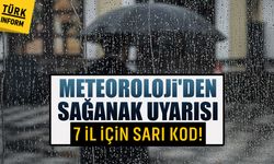 Meteoroloji'den sağanak uyarısı: 7 il için sarı kod!