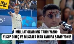 Milli atıcılarımız tarih yazdı: Yusuf Dikeç ve Mustafa İnan Avrupa şampiyonu!
