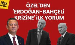 Özgür Özel'den 'Erdoğan-Bahçeli krizine' ilk yorum