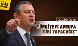 Özgür Özel Bolu’da enflasyon ve Avrupa Birliği üyeliği mesajı verdi