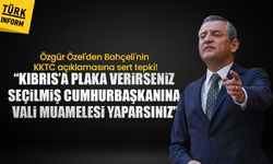 Özgür Özel'den Bahçeli'nin KKTC açıklamasına sert tepki!