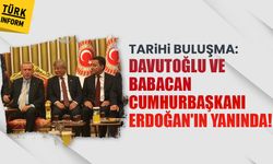 Tarihi buluşma: Davutoğlu ve Babacan, Cumhurbaşkanı Erdoğan'ın yanında!
