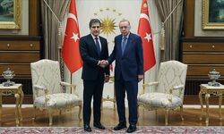 Cumhurbaşkanı Erdoğan, IKBY Başkanı Barzani'yi kabul etti
