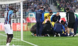Trabzonspor-Eyüpspor maçında korkutan anlar: Luccas Claro’nun ayağı kırıldı