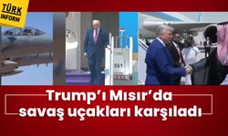 Trump’ı Mısır’da savaş uçakları karşıladı