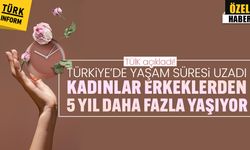 Türkiye’de yaşam süresi uzadı: Kadınlar erkeklerden 5 yıl daha fazla yaşıyor