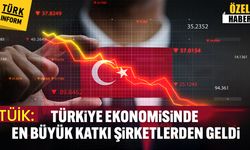 TÜİK: Türkiye ekonomisinde en büyük katkı şirketlerden geldi