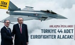 Türkiye ile İngiltere arasında Eurofighter Typhoon anlaşması imzalandı
