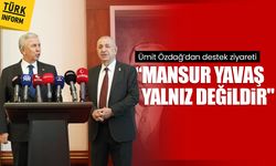 Ümit Özdağ’dan destek ziyareti “Mansur Yavaş yalnız değildir”