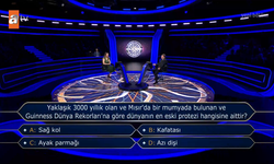 Yaklaşık 3000 yıllık olan ve Mısır'da bir mumyada bulunan dünyanın en eski protezi hangisine aittir?