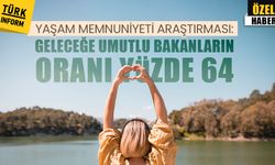 Yaşam memnuniyeti araştırması: Geleceğe umutlu bakanların oranı yüzde 64