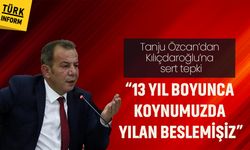 Tanju Özcan’dan Kılıçdaroğlu’na sert tepki: “13 yıl boyunca koynumuzda yılan beslemişiz”