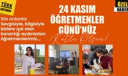 Söz onlarda: Sevgisiyle, bilgisiyle bizlere ışık olan, karanlığı aydınlatan öğretmenlerimiz...