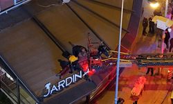 Eskişehir'de 23 yaşındaki genç ölümden döndü! Aşağı düştü tente kurtardı