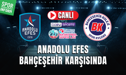 Anadolu Efes - Bahçeşehir Koleji CANLI İZLE BASKETBOL SÜPER LİGİ