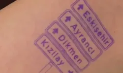 Ankara’da “Tabela akımı” çığrından çıktı! Bir kişi koluna dövme yaptırdı