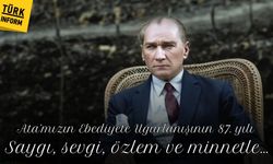 Atatürk’ün ebediyete uğurlanışının 87. yılı