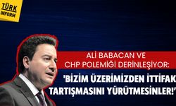 Ali Babacan ve CHP polemiği derinleşiyor: 'Bizim üzerimizden ittifak tartışmasını yürütmesinler!’