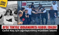 Ayşe Tokyaz iddianamesi kabul edildi: Cemil Koç için ağırlaştırılmış müebbet talebi