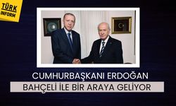 Cumhurbaşkanı Erdoğan, Bahçeli ile bir araya geliyor