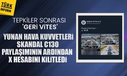 Tepkiler sonrası 'geri vites': Yunan Hava Kuvvetleri, skandal C130 paylaşımının ardından X hesabını kilitledi