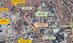Etlik Caddesi’nde yol çalışması! 11 EGO hattı güzergah değiştirdi