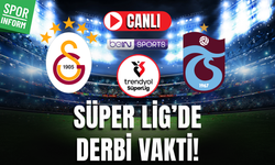 Galatasaray - Trabzonspor MAÇI SÜPER LİG CANLI YAYIN LİNKİ DERBİ