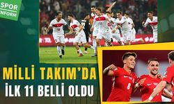 Milli Takım'ın Bulgaristan maçı ilk 11’i açıklandı